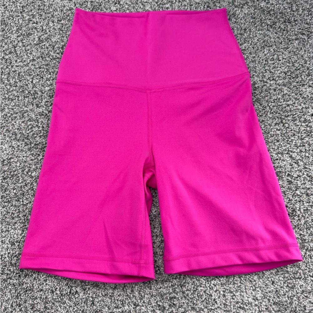 Yogalicious Fuchsia Bike Shorts
